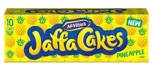 What next? Pineapple, Cherry and Strawberry flavoured Jaffa Cakes!