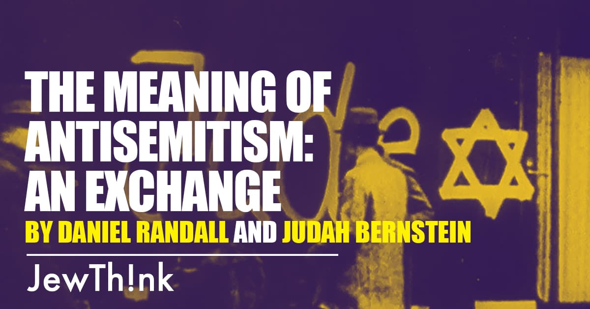 The Meaning of Antisemitism: An Exchange