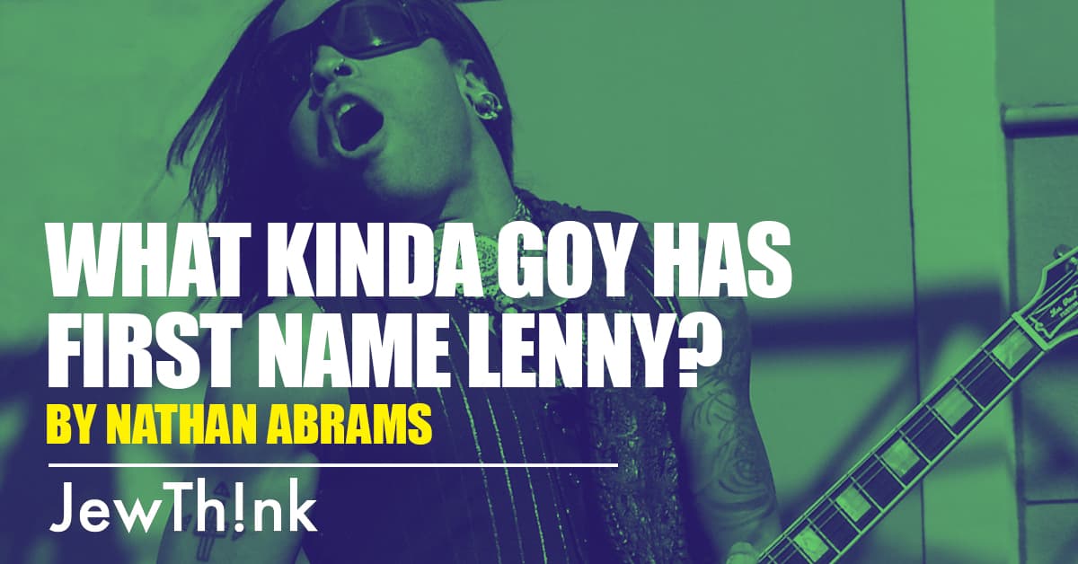 What kinda goy has the first name Lenny?
