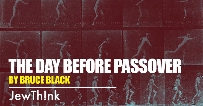 The day before Passover